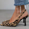 Avery™ | Tacones D’Orsay Leopardo