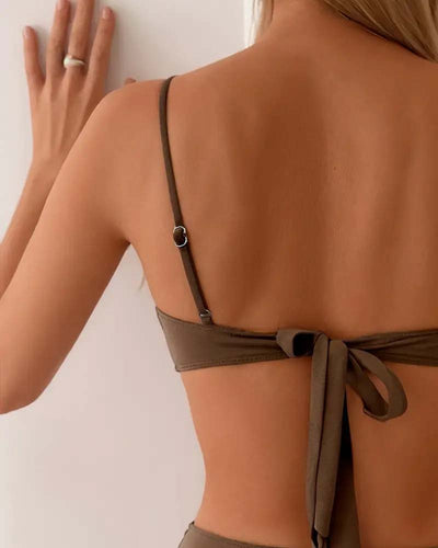 Marcelle | Bikini de dos piezas elegante y ceñido al cuerpo