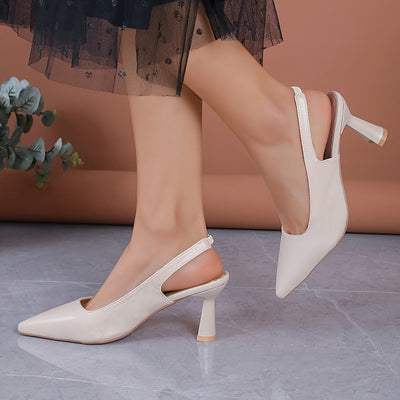 Sophia™ | Tacones Elegantes con Tira Trasera
