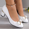 Evelyn™ | Tacones Clásicos con Lazo