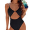 Serena | Monokini de una pieza con recortes y control del abdomen