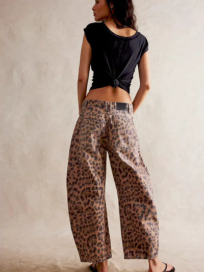 JEANS BALLOON ANIMAL PRINT