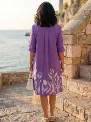 Galatea | Vestido para paseo nocturno por el jardín
