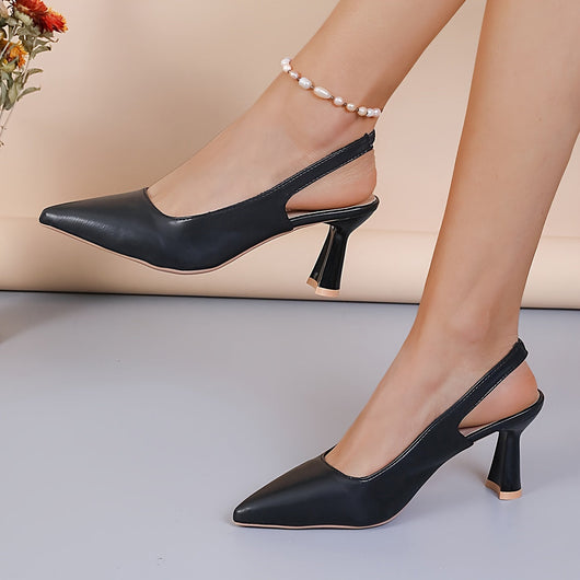 Sophia™ | Tacones Elegantes con Tira Trasera