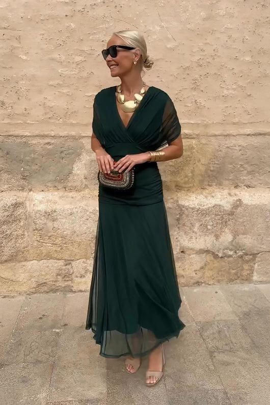 Vestido Luisa Escote en V