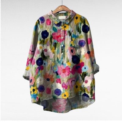 Clara | Blusa de lino