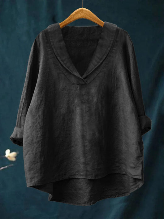 Samantha | Blusa de lino elegante para el verano