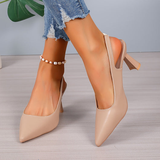 Sophia™ | Tacones Elegantes con Tira Trasera