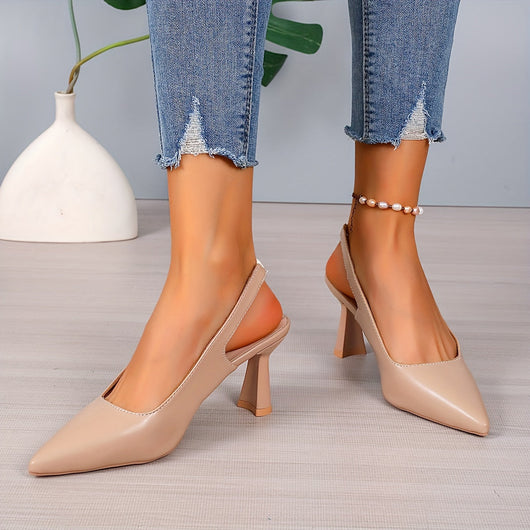 Sophia™ | Tacones Elegantes con Tira Trasera