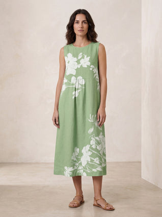Vestido de verano cómodo sin mangas