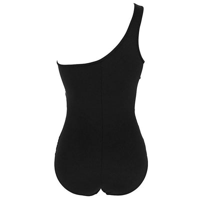 Nayla | tu traje de baño elegante de un solo hombro en talla grande