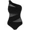 Nayla | tu traje de baño elegante de un solo hombro en talla grande