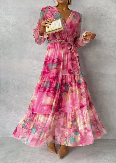 Hazel™ | Vestido envolvente floral