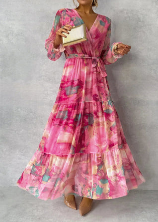 Hazel™ | Vestido envolvente floral