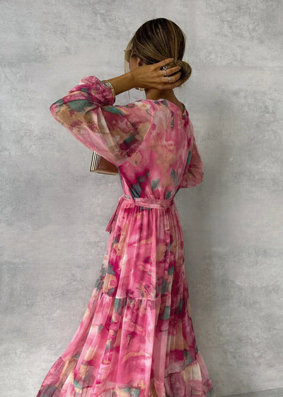 Hazel™ | Vestido envolvente floral