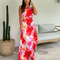 Adeline™ | Vestido de noche tropical vibrante
