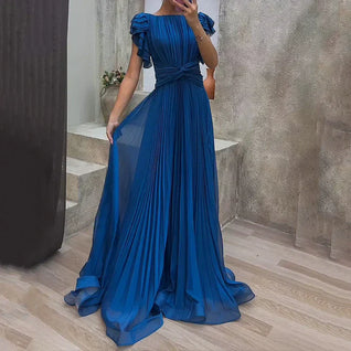 Lara | Vestido de noche plisado