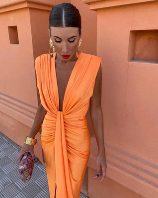 Sophia™ | Vestido plisado elegante