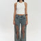 JEANS AZULES CON EFECTO TRANSPARENTE
