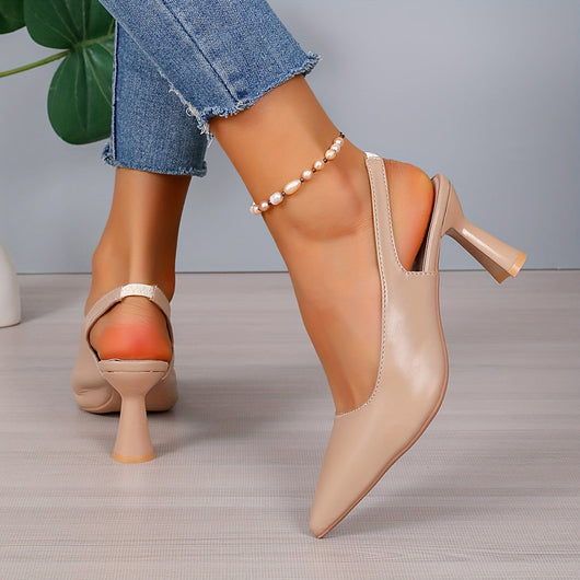 Sophia™ | Tacones Elegantes con Tira Trasera