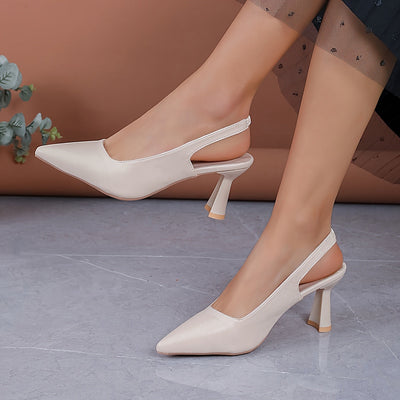 Sophia™ | Tacones Elegantes con Tira Trasera