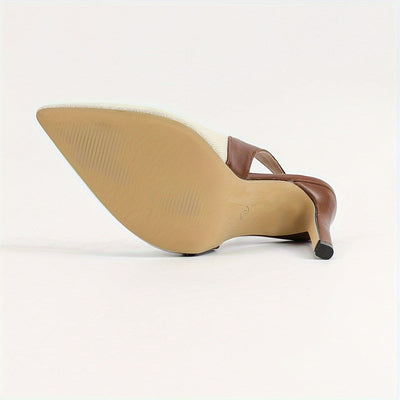 Gemini ha dicho Amélie™ | Tacones Slingback en Contraste