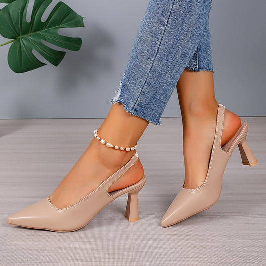 Sophia™ | Tacones Elegantes con Tira Trasera