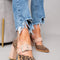 Ilana™ | Tacones de bloque con estampado de leopardo audaz
