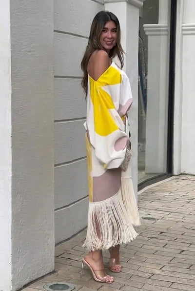 Carolina | Conjunto dos piezas con flecos