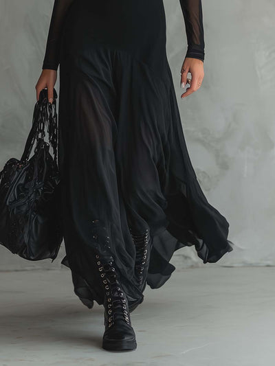 Vestido Maxi Negro