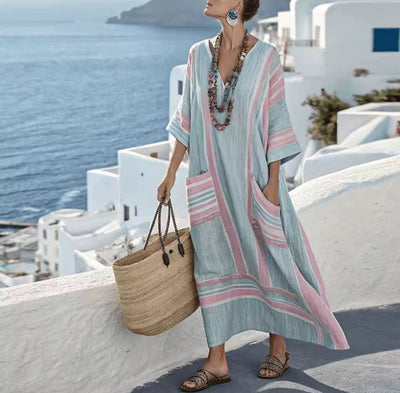 Mari - Vestido largo de playa